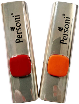 

Personi Glam Lipstick (set-2pcs)(ORANGE,RED, 3.5 g)