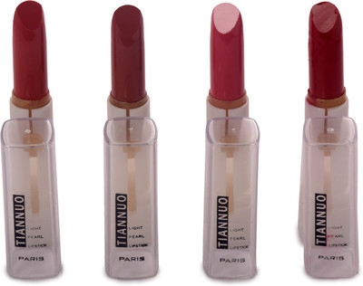 

TIANNUO LIPSTICK COMBO 4 PICS NO 1(MULTICOLOUR)