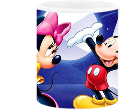 

Ashvah Mug170 Ceramic Mug(350 ml), Multicolor