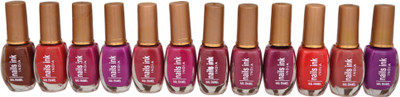 

Nails Ink crazymatt5 Multicolour(Pack of 12)