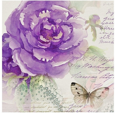 

craftsneed Decorative 3Ply paper napkin for decoupage-Miracle rose Multicolor Napkins(2 Sheets)