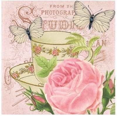 

craftsneed Decorative 3Ply paper napkin for decoupage-Matinee Multicolor Napkins(2 Sheets)