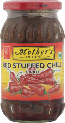 

Mother's Recipe Stuffed Red Chili Pickle(400 g)