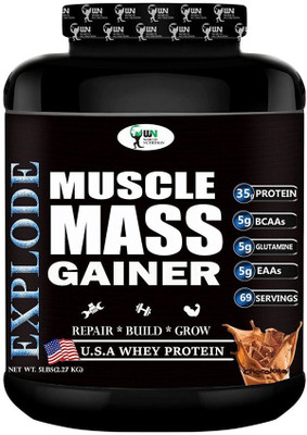 

World Nutrition Weight Gainers/Mass Gainers(2.27 kg, Chocolate)