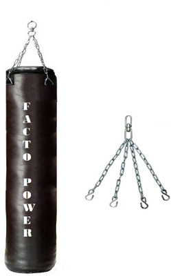 

FACTO POWER 6.0 FEET LONG, SRF-STANDARD MATERIAL, UNFILLED WITH CHAIN Hanging Bag(6, 2 kg)