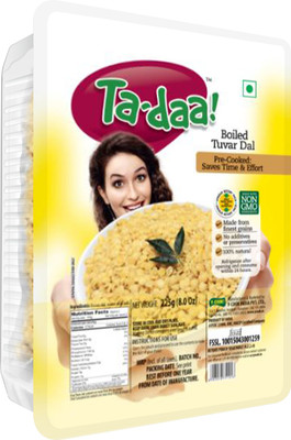 

Tadaa Boiled Tuvar Dal-225Gms(Pack Of 9) 225 g