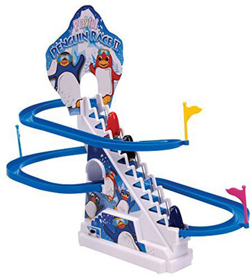 

Smiles Creation Funny Penguin Battery Operated Race Toys for Kids
