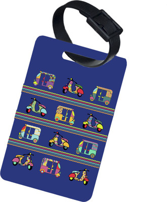 

The Crazy Me Scooter Luggage Tag(Multicolor)