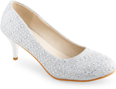 

Shuz Touch Women SILVER Heels