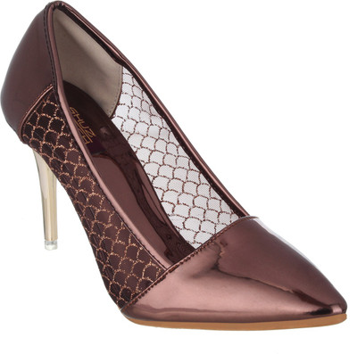 

Shuz Touch Women BROWN Heels