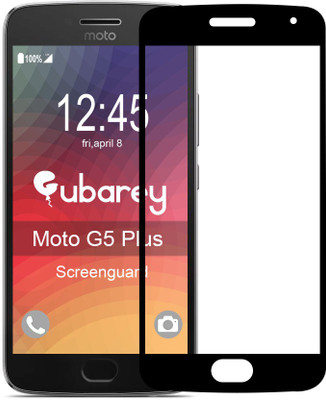 

GUBAREY Screen Guard for Motorola Moto G5 Plus, Black