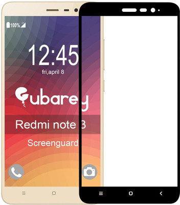 

GUBAREY Screen Guard for Mi Redmi Note 3, Black