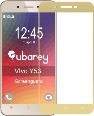 

GUBAREY Screen Guard for VIVO Y53, Golden