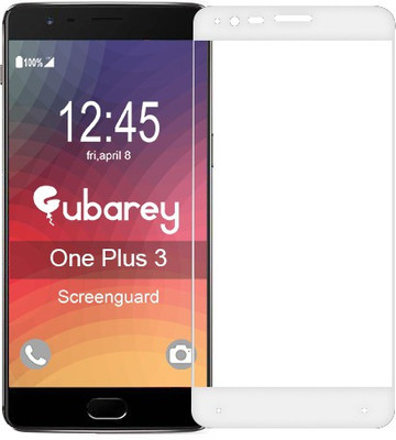 

GUBAREY Screen Guard for OnePlus 3, White