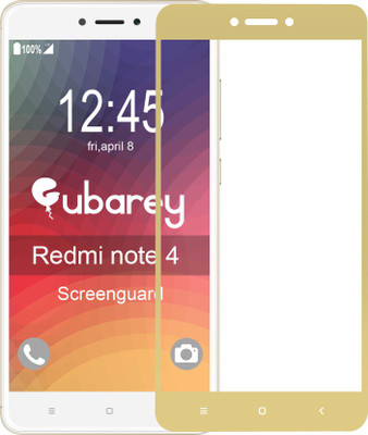 

GUBAREY Screen Guard for Mi Redmi Note 4, Golden