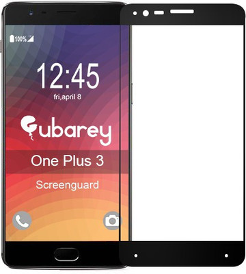 

GUBAREY Screen Guard for OnePlus 3, Black