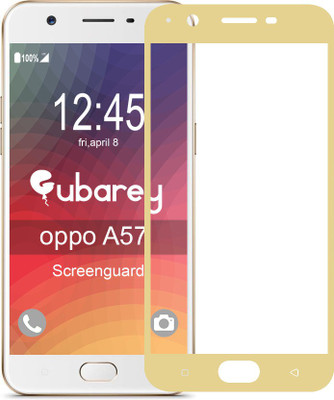 GUBAREY Screen Guard for OPPO A57, Golden
