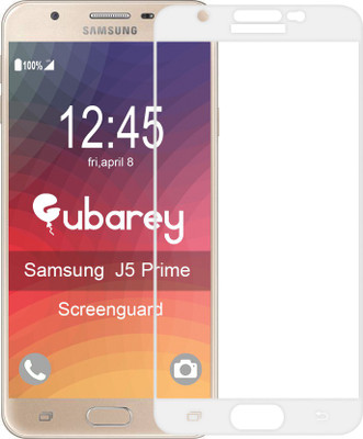 GUBAREY Screen Guard for Samsung Galaxy J5 Prime, White