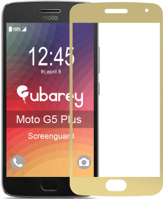 

GUBAREY Screen Guard for Motorola Moto G5 Plus, Golden