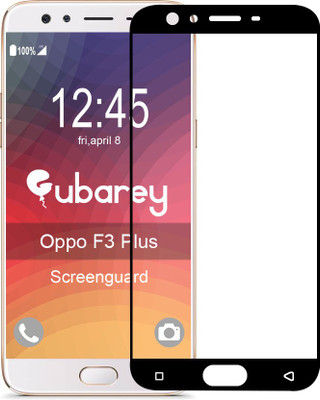 

GUBAREY Screen Guard for OPPO F3 PLUS, Black