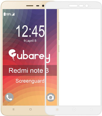 

GUBAREY Screen Guard for Mi Redmi Note 3, White