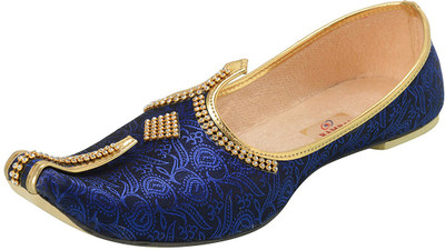 

Ramraj Wedding & Sherwani Slip On For Men(Blue