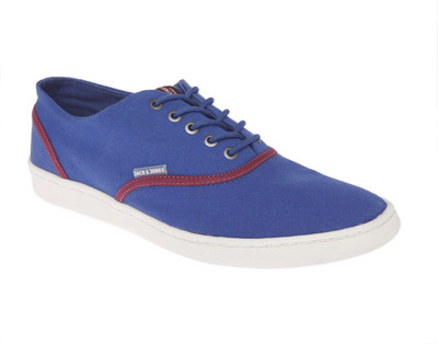 

Jack & Jones Canvas Shoes For Men(Blue, Limoges