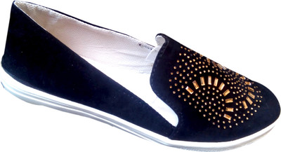 

Stylotrendz Gift for Girl Loafers For Women(Black