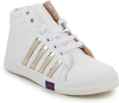 

Sapatos Sneakers For Women(White, Gold