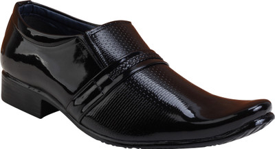 

Smoky Soft Shiny Formal Slip On For Men(Black