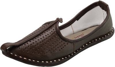 

Ramraj Traditional Jutti For Men(Brown