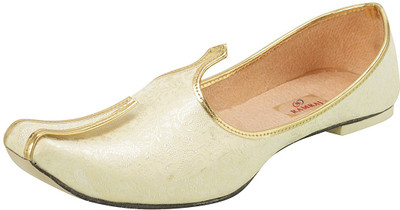 

Ramraj Wedding & Sherwani Slip On For Men(Beige