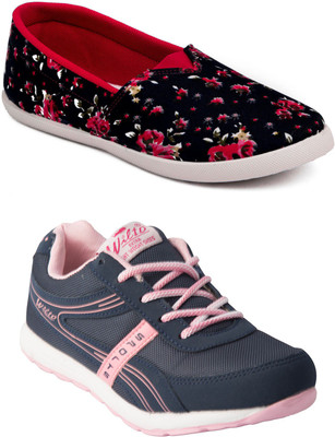

Asian SHINE & LR-99 Casuals For Women(Multicolor, Navy