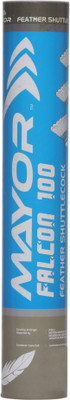 

Mayor FALCON 100 Feather Shuttle - White(Medium slow, 76, Pack of 12)