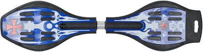 

Iris Portable Lightweight Waveboard 8 inch x 33 inch Skateboard(Blue, Pack of 1)