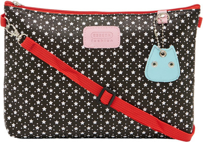

Esbeda Women Casual Black Nylon Sling Bag