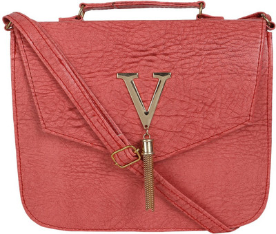 

SWIDI Girls Casual Pink PU Sling Bag