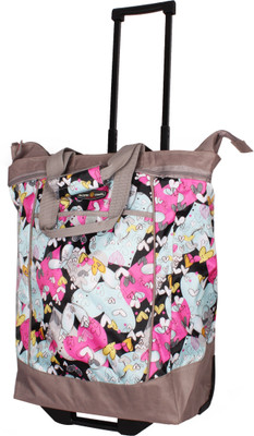 

SYNERGY Expandable Shopping Trolley Small Travel Bag - Medium(Multicolor)