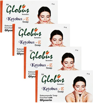 

Globus Ketobus- Z Soap Pack of 4(300 g, Pack of 4)