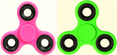 

Lata Lata set of 2 Fidget Spinner Pink & Green(Pink, Green)