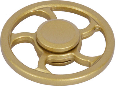 

SN toy zone Wheel Design Metal Spinner(Gold)