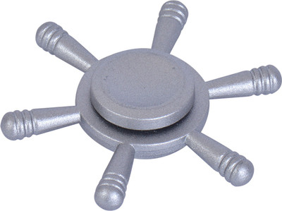

SN toy zone New Sun Shape Metal Spinner(Silver)