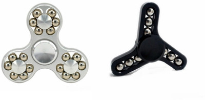 

Montez Metal Ball Multi High Speed Fidget Spinner Toy Set Of 2(Multicolor)