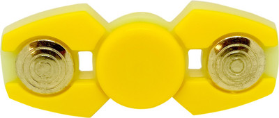 

Montez Glow In The Dark Yellow Fidget Spinner Toy(Multicolor)