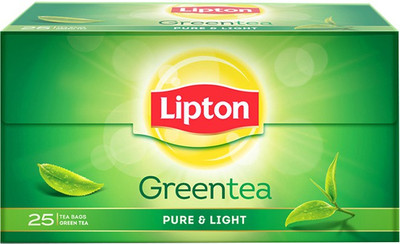 

Lipton Pure & Light Green Tea Bags(25 Bags, Box)