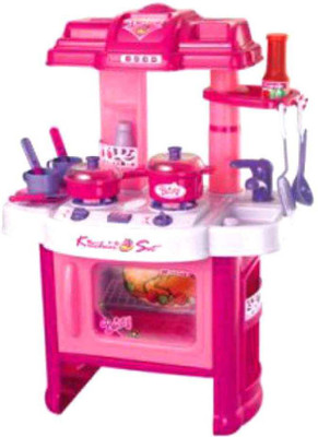 

vbenterprise Kitchen Set Toy Accessory(NA Pink)