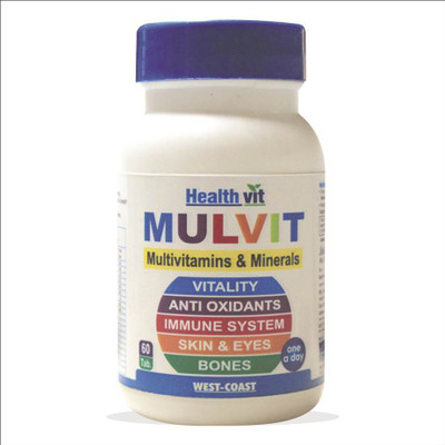 

HealthVit MULVIT Multivitamins 60 Tablets(60 No)