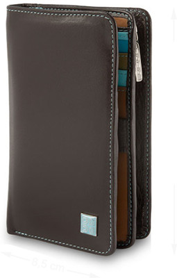 

Dudu Women Formal Brown Genuine Leather Wallet(7 Card Slots), Dark brown