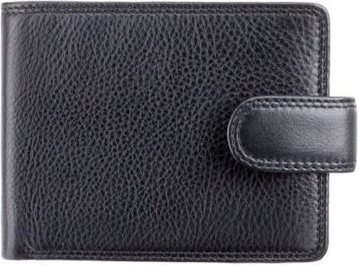 

Visconti Men Black Genuine Leather Wallet(7 Card Slots)