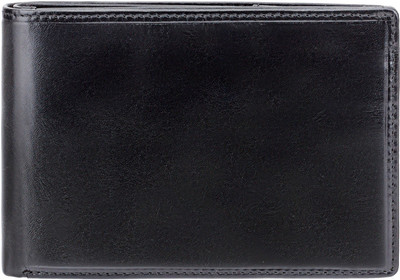 

Visconti Men Black Genuine Leather Wallet(7 Card Slots), Italian black
